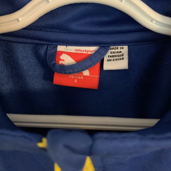 Boys Puma soccer jacket 8 - Picture 2 of 4